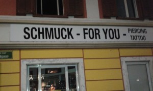 Schmuck for you by Marjorie Rosenberg    CC BY 2.0